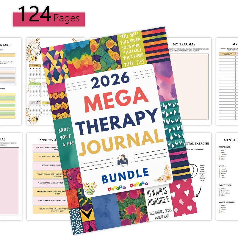 2026 Mental Wellness Journal: A Guided Weekly Diary for Emotional Healing