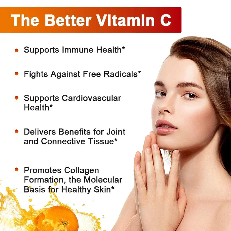 Liposomal Vitamin C Supplement - Easily Absorbed, Fat-Soluble Vitamin C, Antioxidant, Support Immune System, Promote Skin Health - Path to Self-Improvement