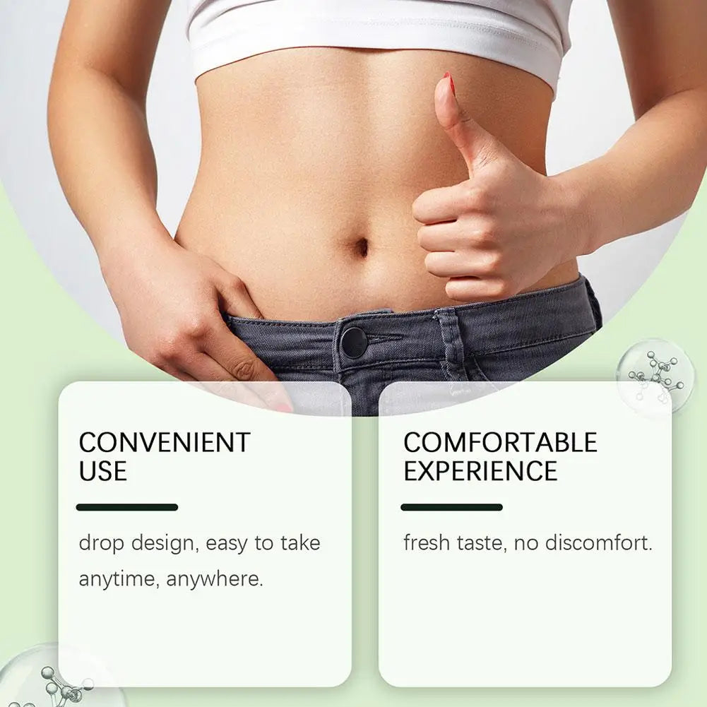 GLP-1 Moringa Lipolysis Drops Support Metabolism Balance Blood Sugar Help Shape Body A Natural Herbal Daily Care Supplement