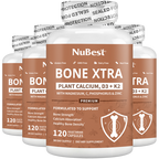 Bone Xtra - Plant-based Formula to Support Healthy Bones For Adults,
