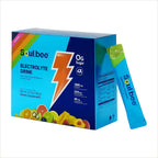 30-Pack Zero Sugar Electrolyte Sports Drink - Natural Fruit Flavors (Strawberry, Orange, Grape, Blueberry, Raspberry) - High-Efficiency Hydration with Potassium, Magnesium & Sodium - No Artificial Sweeteners, No Artificial Co