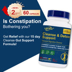 Cleanse & Detox Capsule With Senna Leaf Supports Digestive Health 60