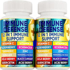 12 in 1 Premium Immune Defense Vitamins Immune Supplement w Vitamin D3