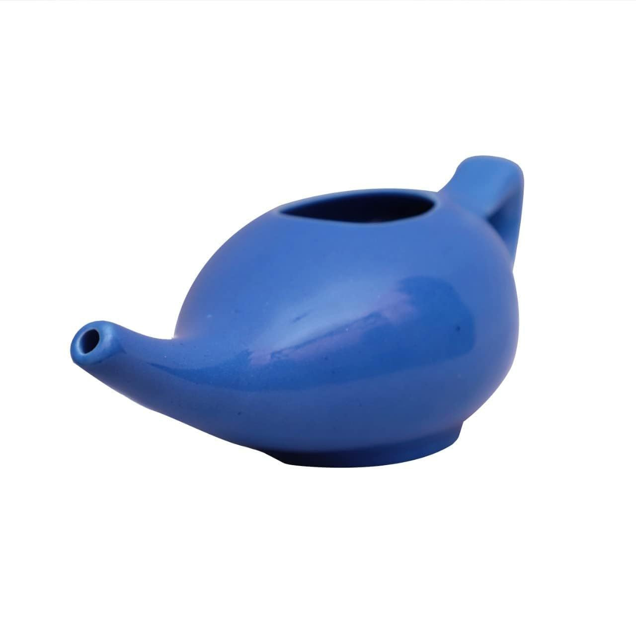 Jala Neti Pot Porcelain Ceramic Neti Pot for Nasal Cleansing