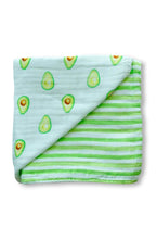 ORGANIC SNUG BLANKET - AVOCADO