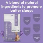 Melatonin Sleep Patch Wearable skin supplement travel patches - 8 patches