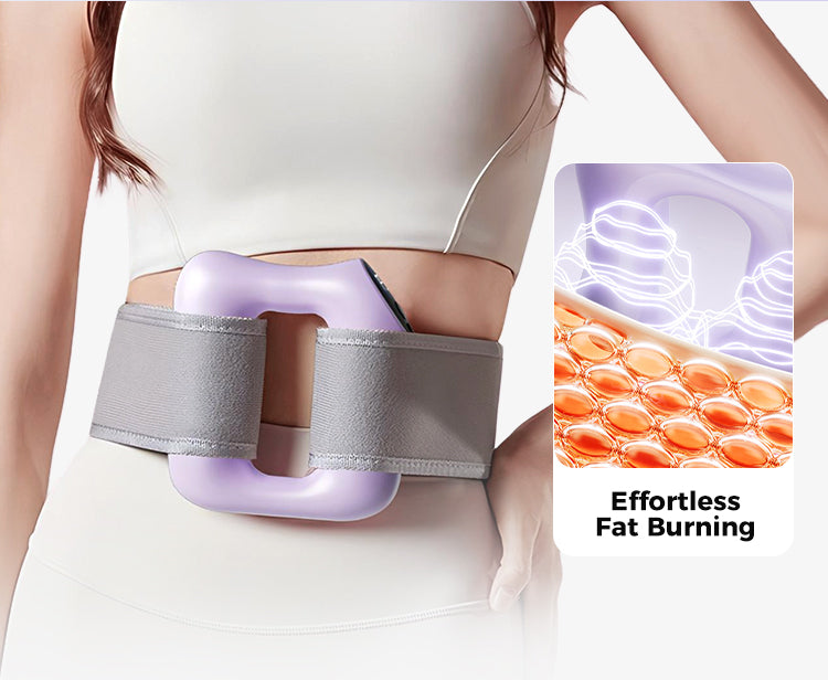 Multifunctional Full-Body Fascia Ring,Fascia Gun Massage Ring With Belt For Fat Burning&Shaping Weight Loss Body Shaping Instrum - Path to Self-Improvement