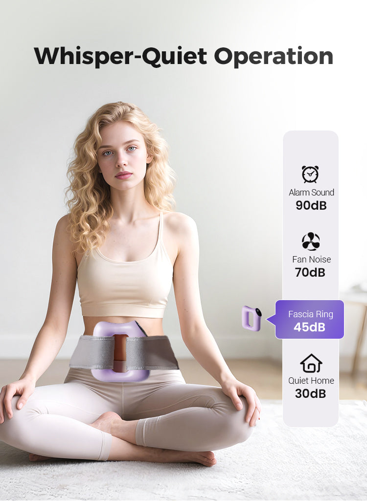 Multifunctional Full-Body Fascia Ring,Fascia Gun Massage Ring With Belt For Fat Burning&Shaping Weight Loss Body Shaping Instrum - Path to Self-Improvement