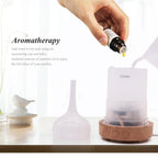 Essential Oil Aroma Diffuser - Mirror 3D Fireworks USB Aromatherapy
